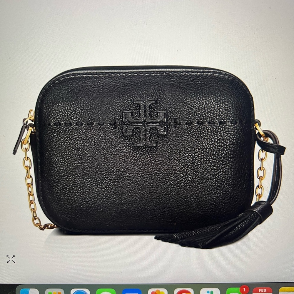 Tory Burch McGraw Leather Camera Bag